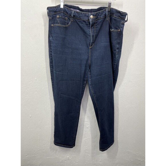 NYDJ NOT YOUR DAUGHTERS JEANS WOMENS IRA RELAXED ANKEL SIZE 24 W INSEAM 25.5 - Picture 3 of 3